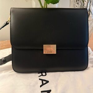 Frame Le Signature Mini leather cross-body bag